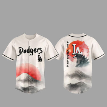 Los Angeles Dodgers x The Godzilla Kaiju Baseball Jersey