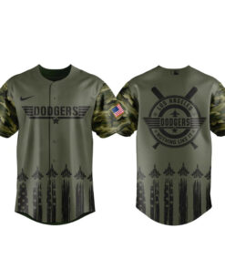 Los Angeles Dodgers x Top Gun Night 2026 Baseball Jersey