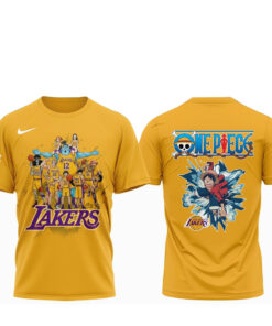 Los Angeles Lakers x One Piece 2026 Legends Gold and Pirate Dreams Shirt