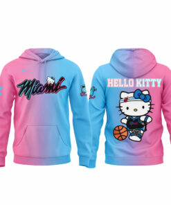 Miami Heat Hello Kitty 2026 Night Celebration Hoodie