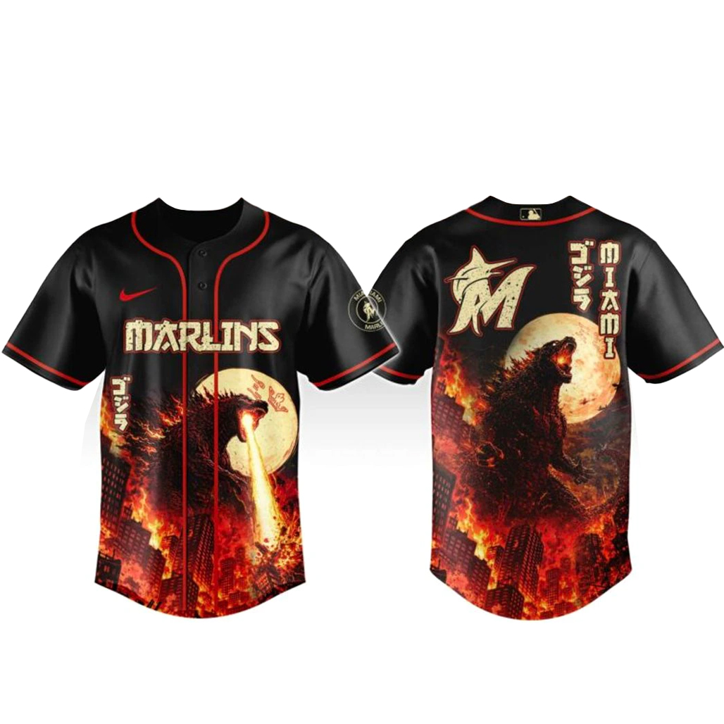 Miami-Marlins-x-Godzilla-King-of-Monsters-Baseball-Jersey.jpg Miami Marlins x Godzilla King of Monsters Baseball Jersey
