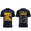 Michigan Wolverines 2026 NCAA Men’s Basketball Midwest Regional Champions Locker Room Shirt