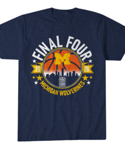 Michigan Wolverines MBB 2026 Final Four T-Shirt