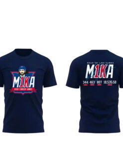 Mika Zibanejad Journey to 1000 Games Shirt