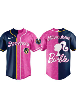 Milwaukee Brewers x Barbie Night Game Baseball Jersey