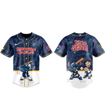 Milwaukee Brewers x Lilo Stitch Night 2026 Baseball Jersey
