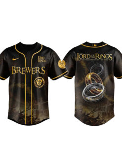 Milwaukee Brewers x The Lord Of The Rings Baseball Jersey