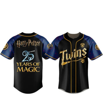 Minnesota Twins Harry Potter 25 Years of Magic Game Night 2026 Baseball Jersey