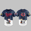Minnesota Twins Peanuts Day 2026 Gameday Celebration Baseball Jersey 3 Minnesota Twins Peanuts Day 2026 Gameday Celebration Baseball Jersey