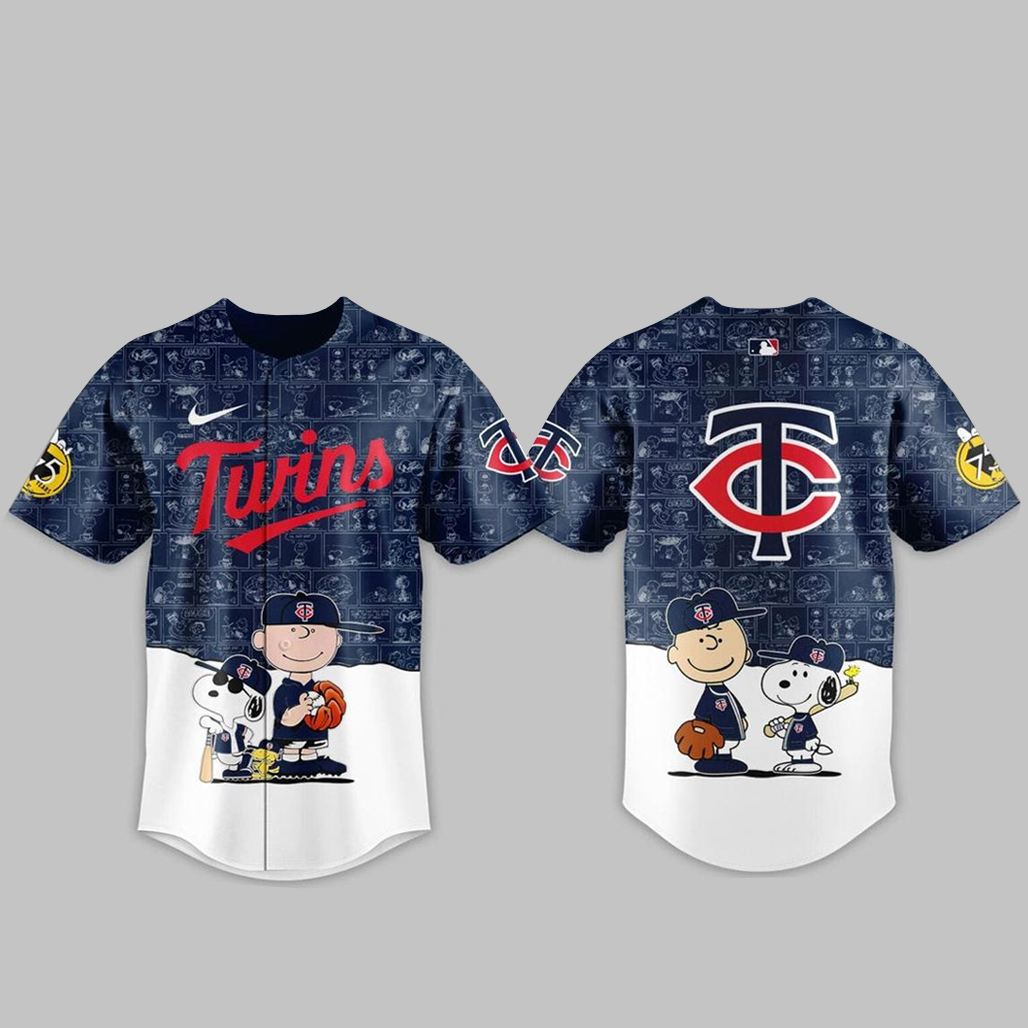 Minnesota-Twins-Peanuts-Day-2026-Gameday-Celebration-Baseball-Jersey.jpg Minnesota Twins Peanuts Day 2026 Gameday Celebration Baseball Jersey