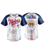 Minnesota Twins x One Piece Night 2026 Game Baseball Jersey 1 Minnesota Twins x One Piece Night 2026 Game Baseball Jersey