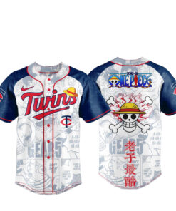 Minnesota Twins x One Piece Night 2026 Game Baseball Jersey