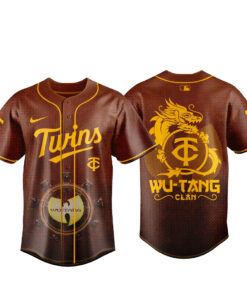 Minnesota Twins x Wu-Tang Forever The Final Chamber-US Tour 2026 Baseball Jersey