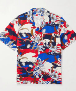 Moncler Summer Floral Camo Hawaiian Shirt 2026