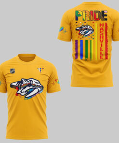 Nashville Predators Celebrating Pride Night 2026 Shirt