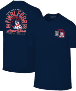 Navy Arizona Wildcats 2026 NCAA Men's Basketball Tournament March Madness Final Four T-Shirt