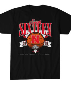 Nebraska Cornhuskers MBB 2026 Sweet Sixteen T-Shirt