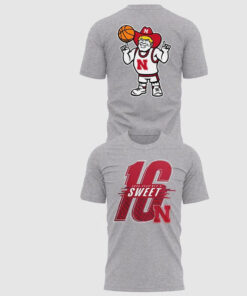 Nebraska Huskers 2026 NCAA Men’s Basketball Sweet 16 T-Shirt