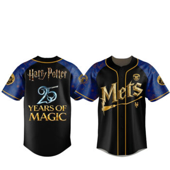New York Mets Harry Potter 25 Years of Magic Game Night 2026 Baseball Jersey