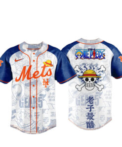New York Mets x One Piece Night 2026 Game Baseball Jersey