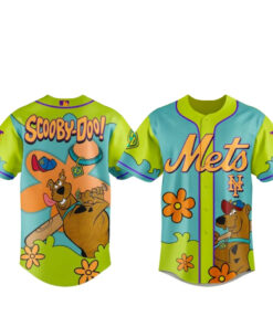 New York Mets x Scooby Doo Night Baseball Jersey
