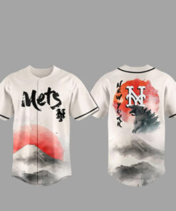 New York Mets x The Godzilla Kaiju Baseball Jersey