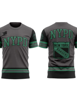 New York Rangers Repping New York NYPD Finest Shirt
