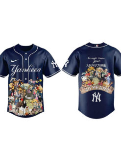New York Yankees Miyazaki Hayao 40 Years Of Studio Ghibli 2026 Baseball Jersey