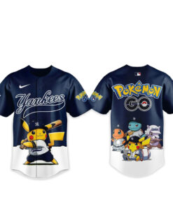 New York Yankees Pokemon Go Night 2026 Game Baseball Jersey