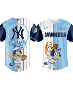 New York Yankees x Bluey Fans Baseball Jersey
