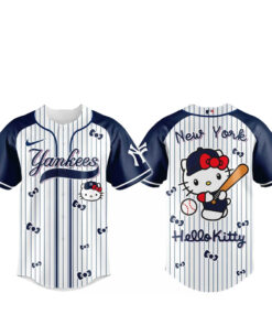 New York Yankees x Hello Kitty 2026 And Sanrio World Baseball Jersey