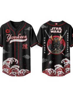 New York Yankees x Samurai Star Wars Baseball Jersey
