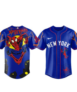 New York Yankees x Spider Man Brand New Day 2026 Baseball Jersey