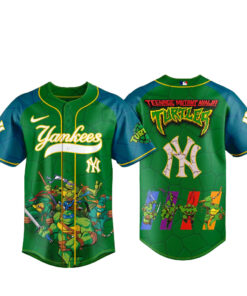 New York Yankees x Teenage Mutant Ninja Turtles 2026 Baseball Jersey