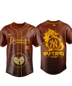 New York Yankees x Wu-Tang Forever The Final Chamber-US Tour 2026 Baseball Jersey