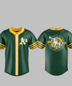 Oakland Athletics 2026 Celebrating Our 125th Anniversary Baseball Jersey