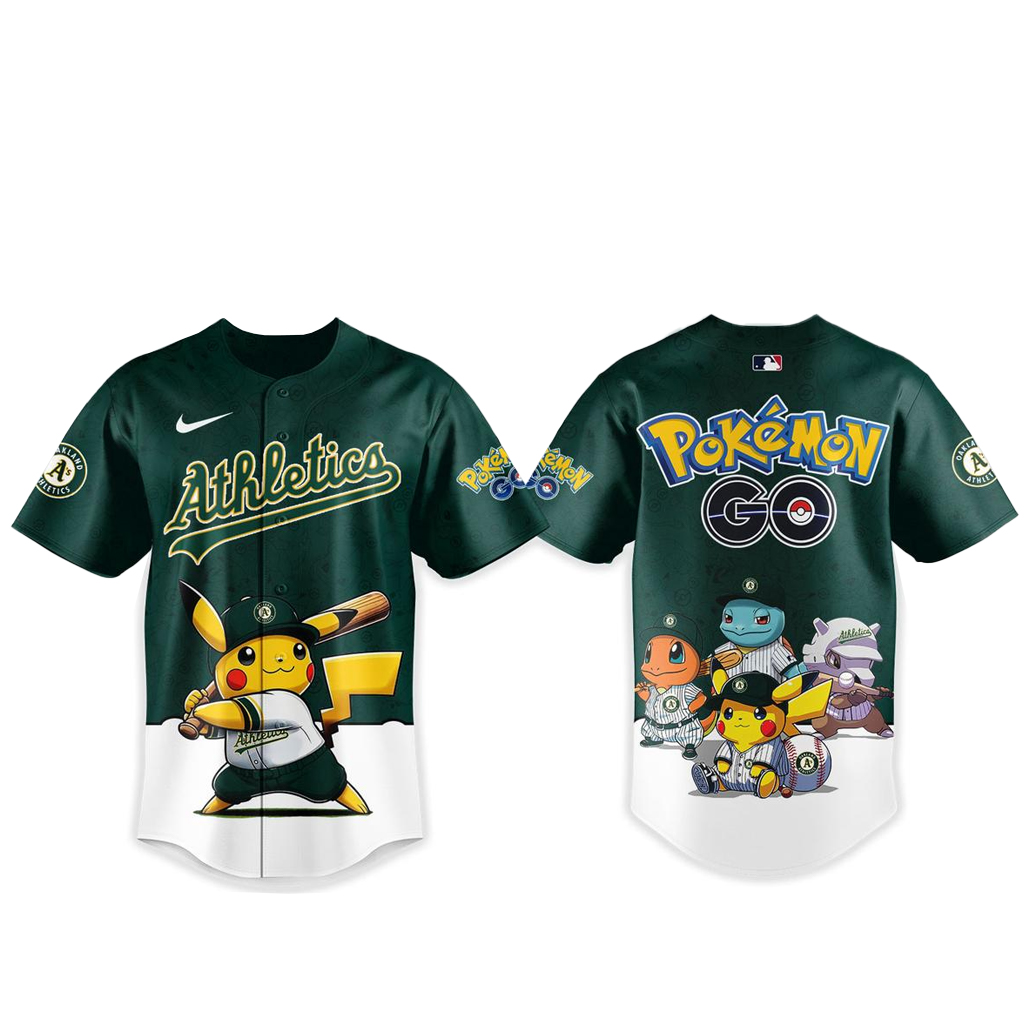 Oakland-Athletics-Pokemon-Go-Night-2026-Game-Baseball-Jersey.jpg Oakland Athletics Pokemon Go Night 2026 Game Baseball Jersey