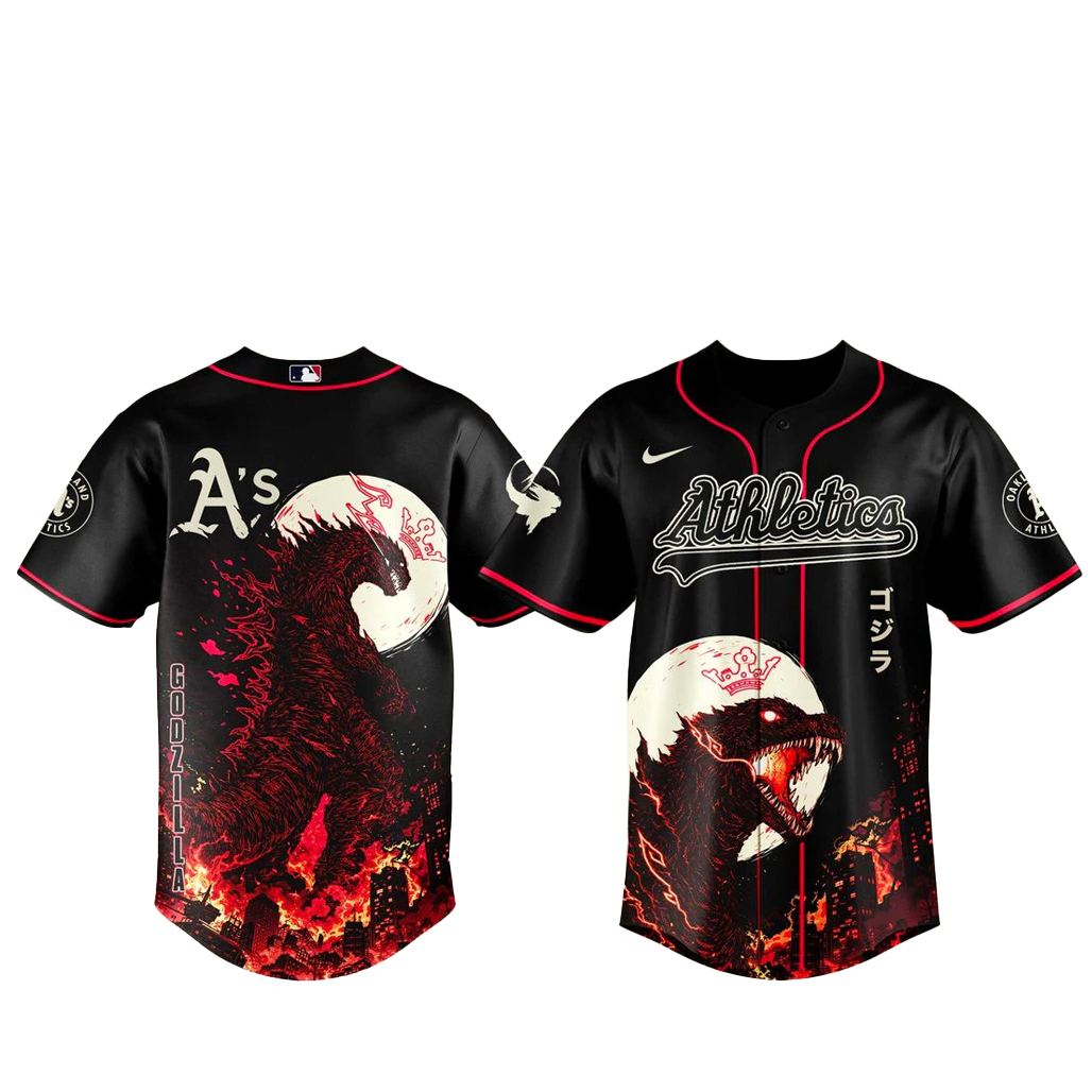 Oakland-Athletics-x-Godzilla-Minus-Zero-Baseball-Jersey.jpg Oakland Athletics x Godzilla Minus Zero Baseball Jersey