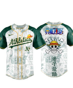 Oakland Athletics x One Piece Night 2026 Game Baseball Jersey