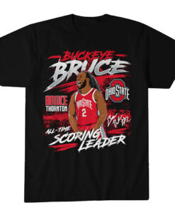 Ohio State Basketball Bruce Thornton All-Time Leading Scorer T-Shirt