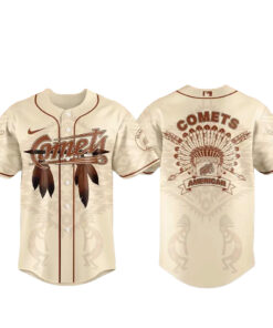 Oklahoma City Comets Celebrating Native American Heritage Month Baseball Jersey