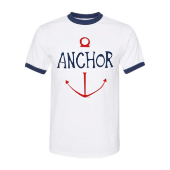 One Piece Luffy Anchor T-Shirt