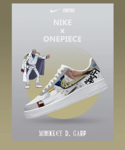 One Piece Monkey D. Garp Air Force 1 Shoes Sneakers