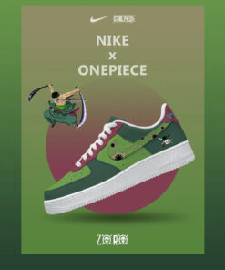 One Piece Roronoa Zoro Air Force 1 Shoes Sneakers