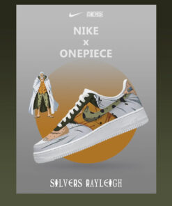 One Piece Silvers Rayleigh Air Force 1 Shoes Sneakers