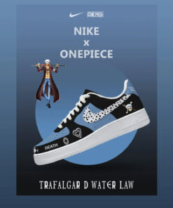 One Piece Trafalgar D. Water Law Air Force 1 Shoes Sneakers Version1
