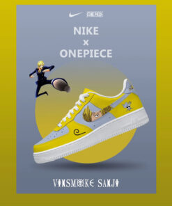 One Piece Vinsmoke Sanji Air Force 1 Shoes Sneakers