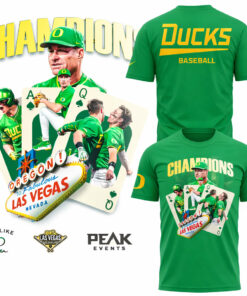 Oregon Ducks Baseball Champions Las Vegas 2026 Shirt