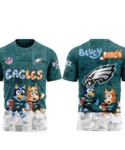 Philadelphia Eagles x Bluey and Bingo Shirt