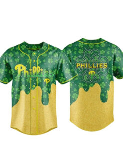 Philadelphia Phillies Happy St Patrick’s Day 2026 Baseball Jersey
